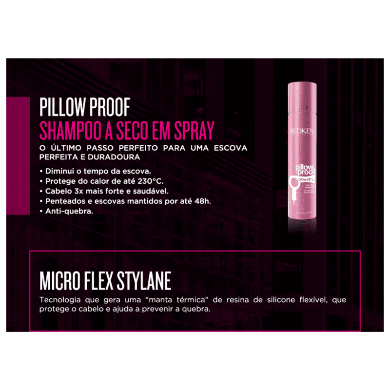 Redken Pillow Proof Blow Dry Two Day Extender - Shampoo a Seco 100ml