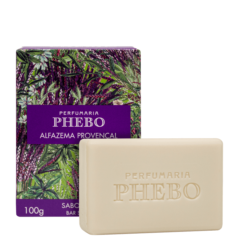 Phebo Mediterrâneo Alfazema Provençal - Sabonete em Barra 100g Menor preço em Phebo Mediterrâneo Alfazema Provençal - Sabonete em Barra 100g