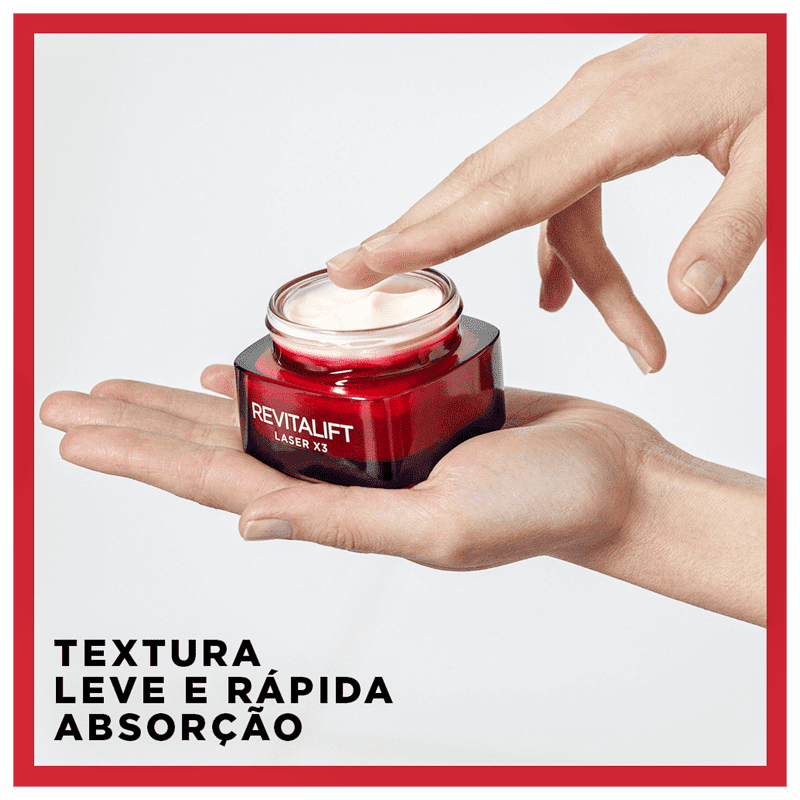 L'Oréal Paris Revitalift Laser X3 - Creme para Rugas e Anti-Idade 50ml