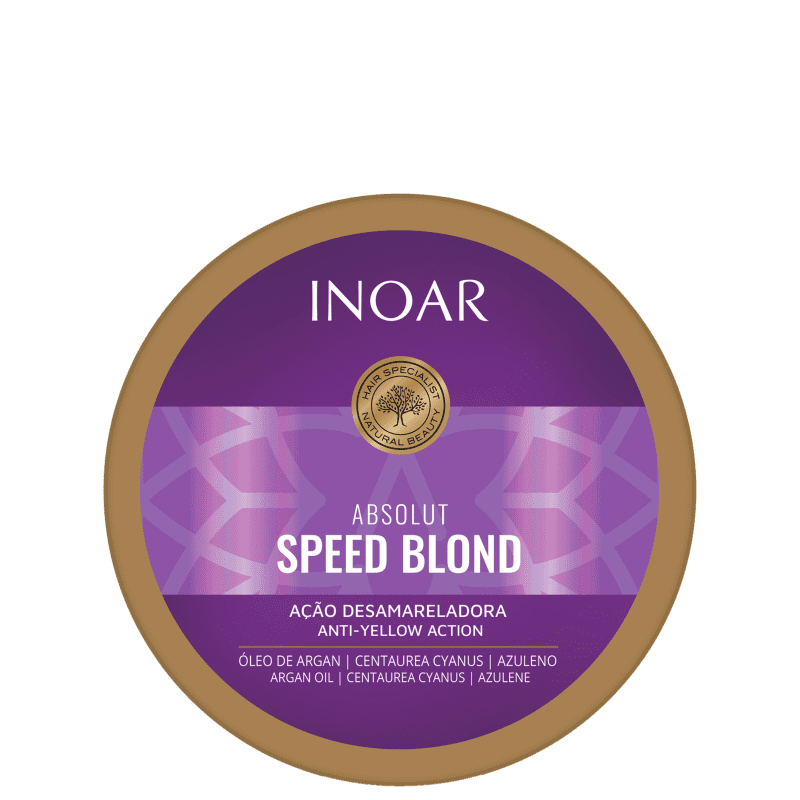 Inoar Absolut Speed Blond - Máscara Capilar 250g