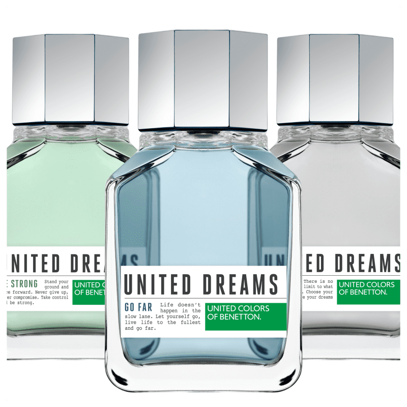 United Dreams Go Far Benetton Eau de Toilette - Perfume Masculino 60ml
