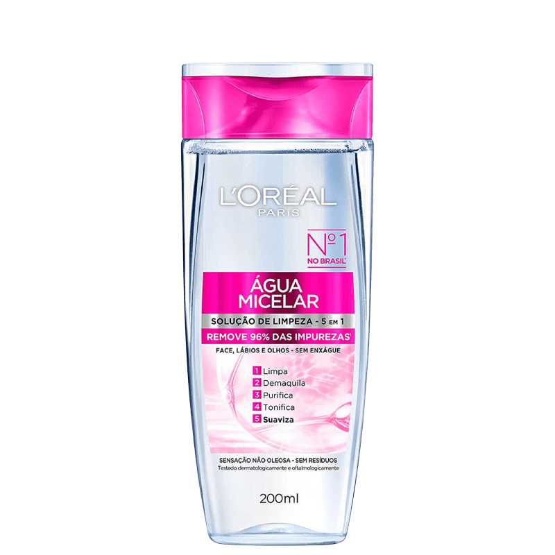 L'Oréal Paris Dermo Expertise Solução de Limpeza 5 em 1 - Água Micelar 200ml