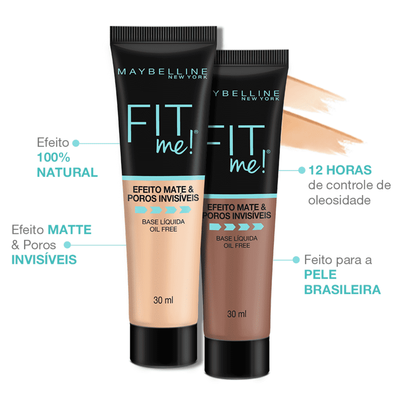 Maybelline Fit Me! Toque Matte + Fresh 330 - Base Líquida 35ml