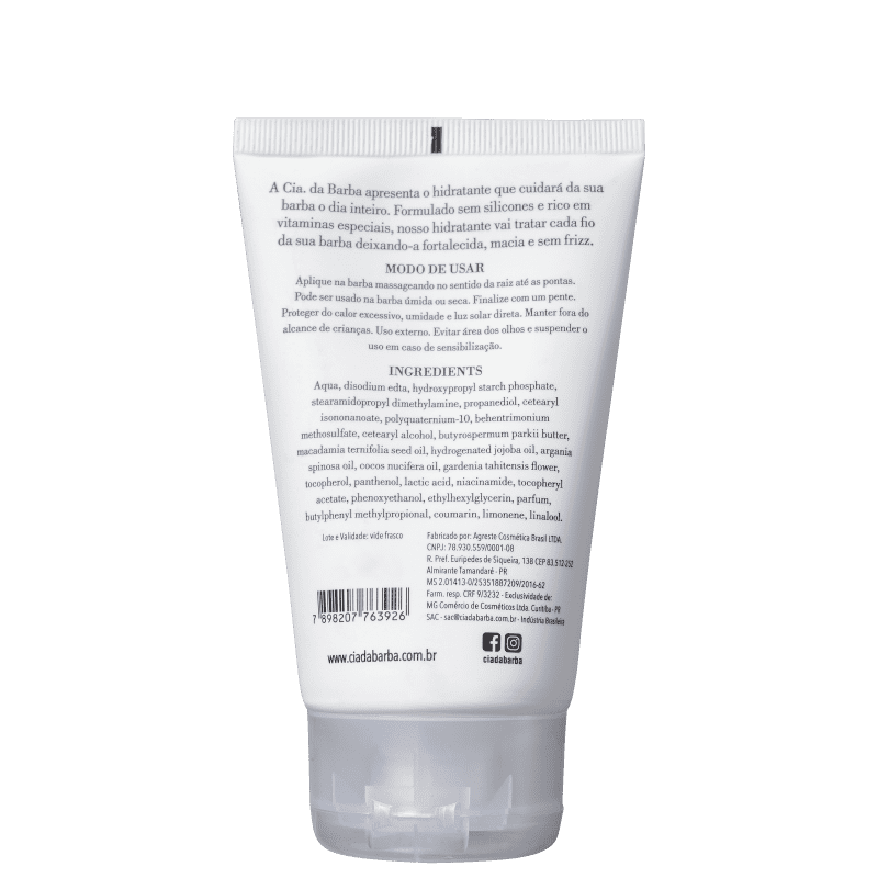 Cia da Barba - Hidratante para Barba 120g