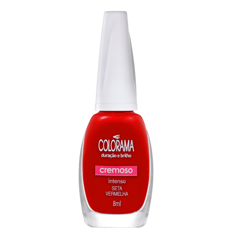 Colorama Forma em Cor Seta Vermelha - Esmalte Cremoso 8ml