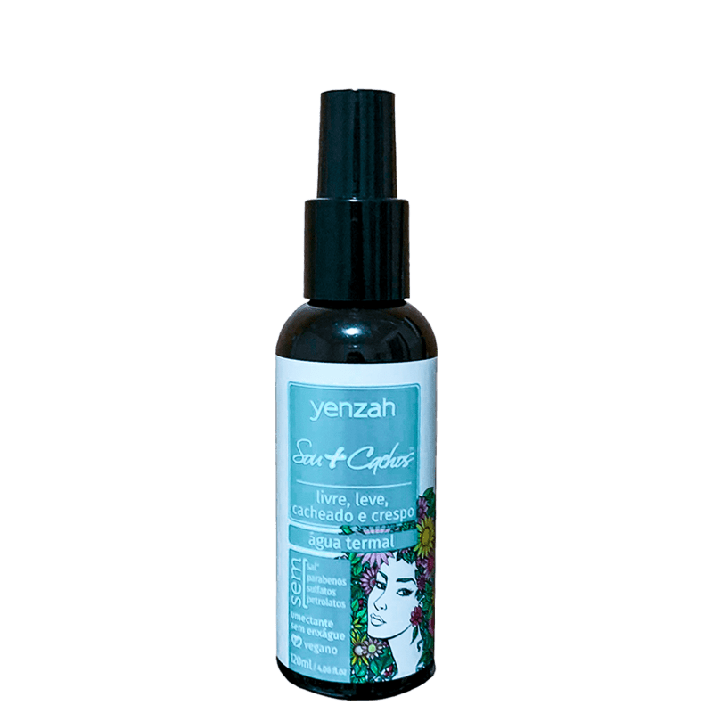 Yenzah Sou+Cachos Água Termal - Umidificador de Cachos 120ml Menor preço em Yenzah Sou+Cachos Água Termal - Umidificador de Cachos 120ml
