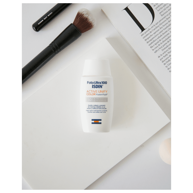 ISDIN Foto Ultra Active Unify Fusion Fluid Color - Loção Clareadora de Manchas 50ml