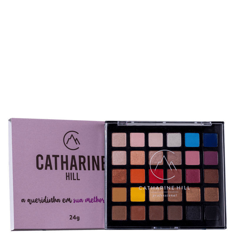 Catharine Hill Sombras Variadas 1017 - Paleta de Sombras 24g