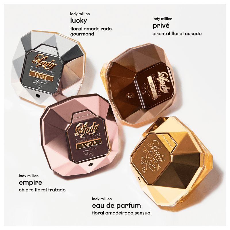 Lady Million Privé Paco Rabanne Eau de Parfum - Perfume Feminino 30ml