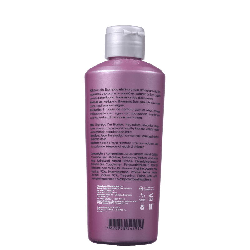 Felps Profissional Xblond Sou Loira - Shampoo 250ml