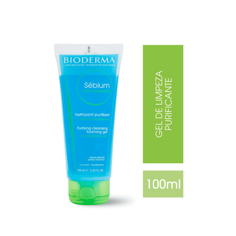 Bioderma Sébium Antioleosidade Tubo - Gel de Limpeza Facial 100ml