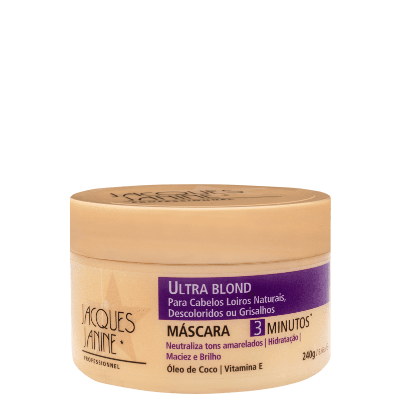 Jacques Janine Professionnel Ultra Blond - Máscara Matizadora 240ml