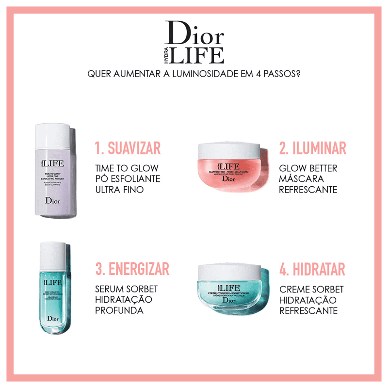 Dior Hydra Life Glow Better - Máscara Facial 50ml