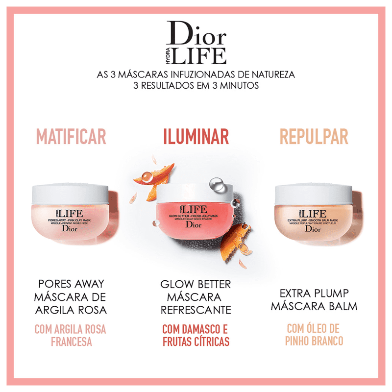 Dior Hydra Life Extra Plump - Máscara Facial 50ml