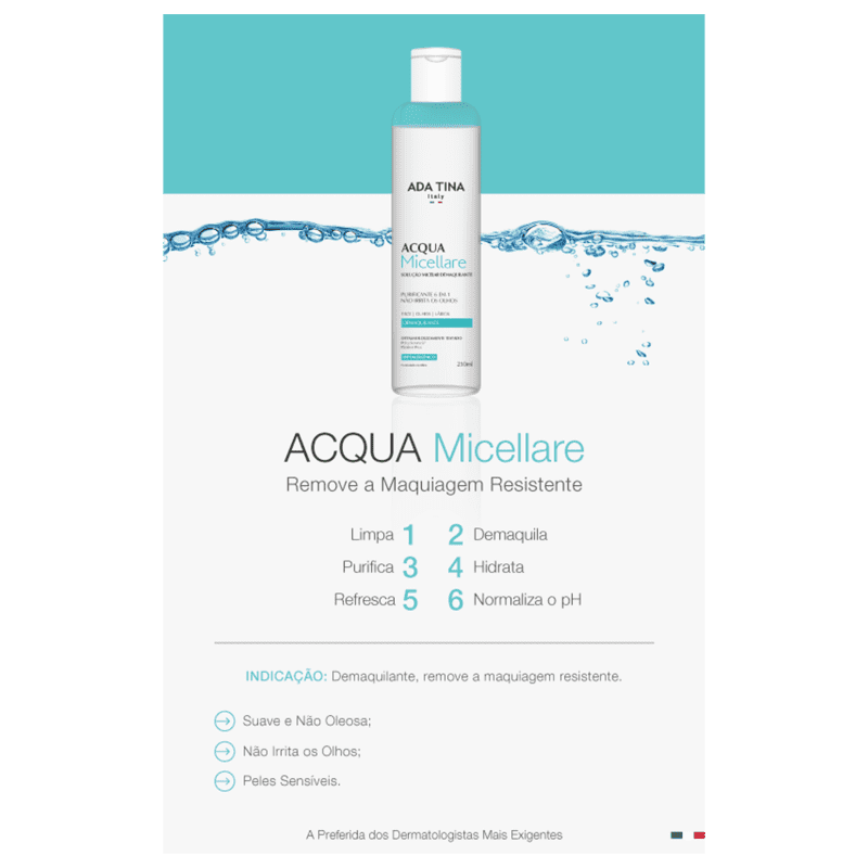 Ada Tina Acqua Micellare - Água Micelar 250ml