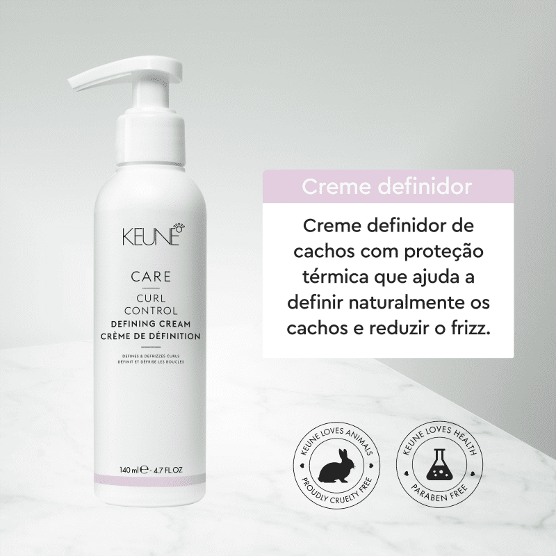 Keune Care Curl Control Defining Cream - Ativador de Cachos 140ml