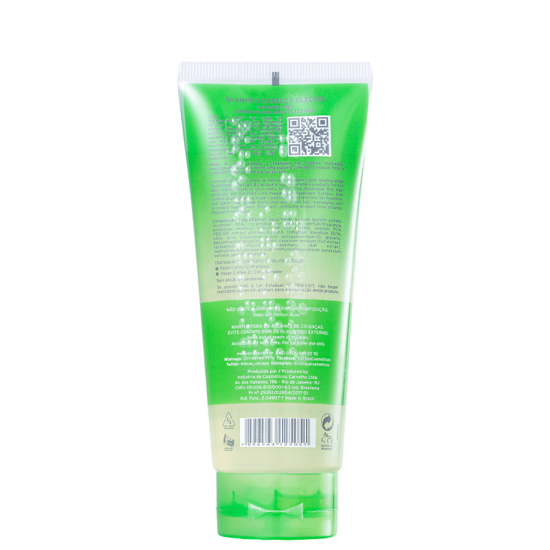 Vizcaya Botanique Cabelos Oleosos - Shampoo sem Sal 200ml