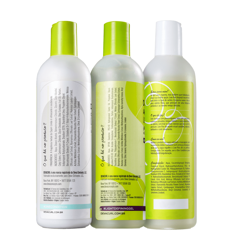 Kit Deva Curl Angell (3 Produtos)