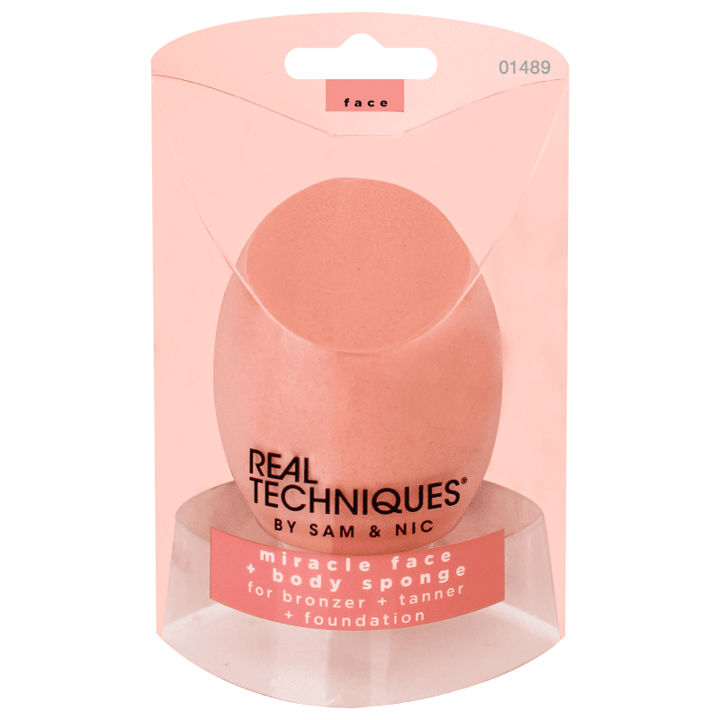 Real Techniques Miracle Face + Body - Esponja para Maquiagem