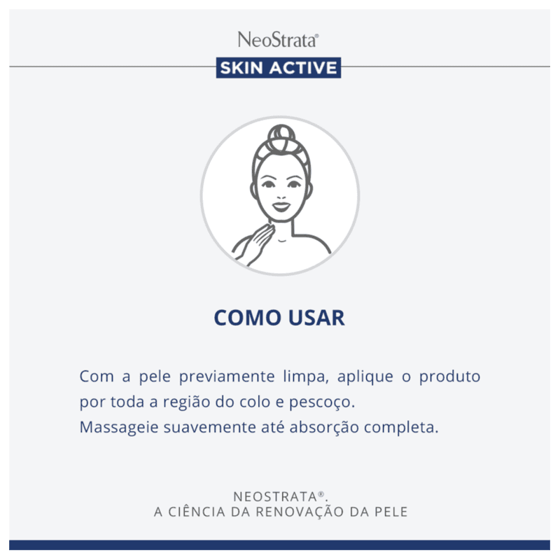 NeoStrata Skin Active Triple Firming Neck - Creme Anti-Idade para Pescoço e Colo 80g