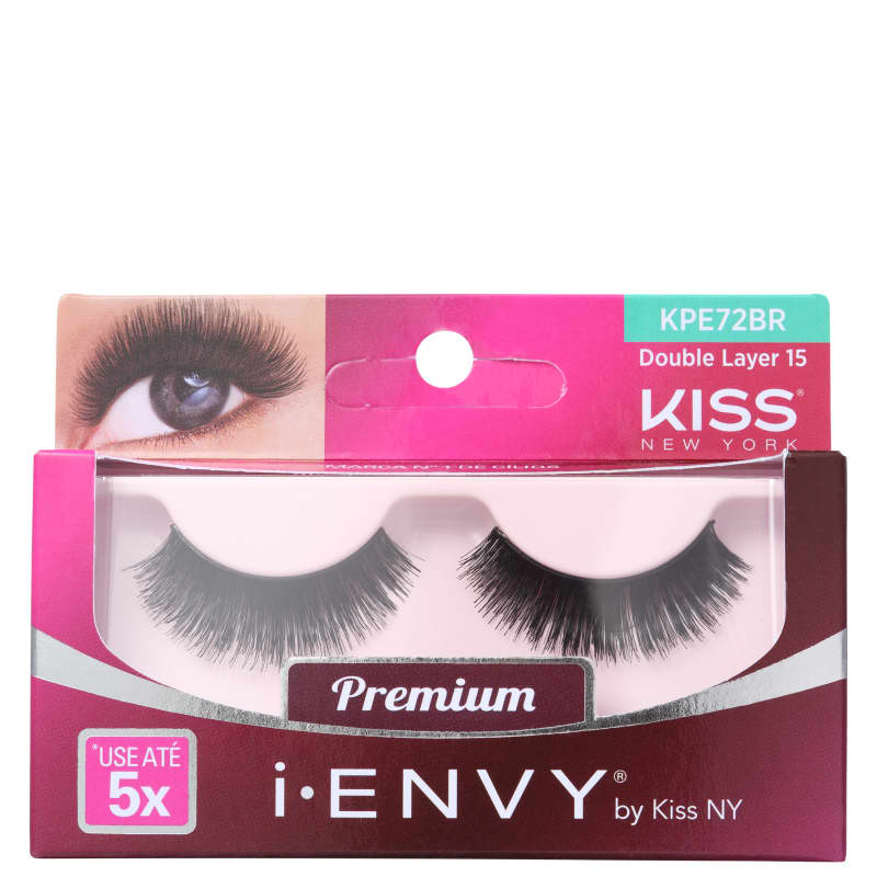 Kiss New York i-Envy Double Layer 15 - Cílios Postiços