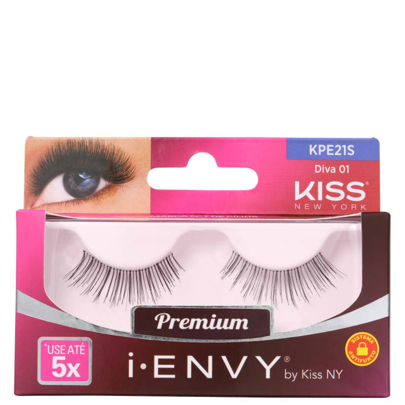Kiss New York i-Envy Diva 01 - Cílios Postiços