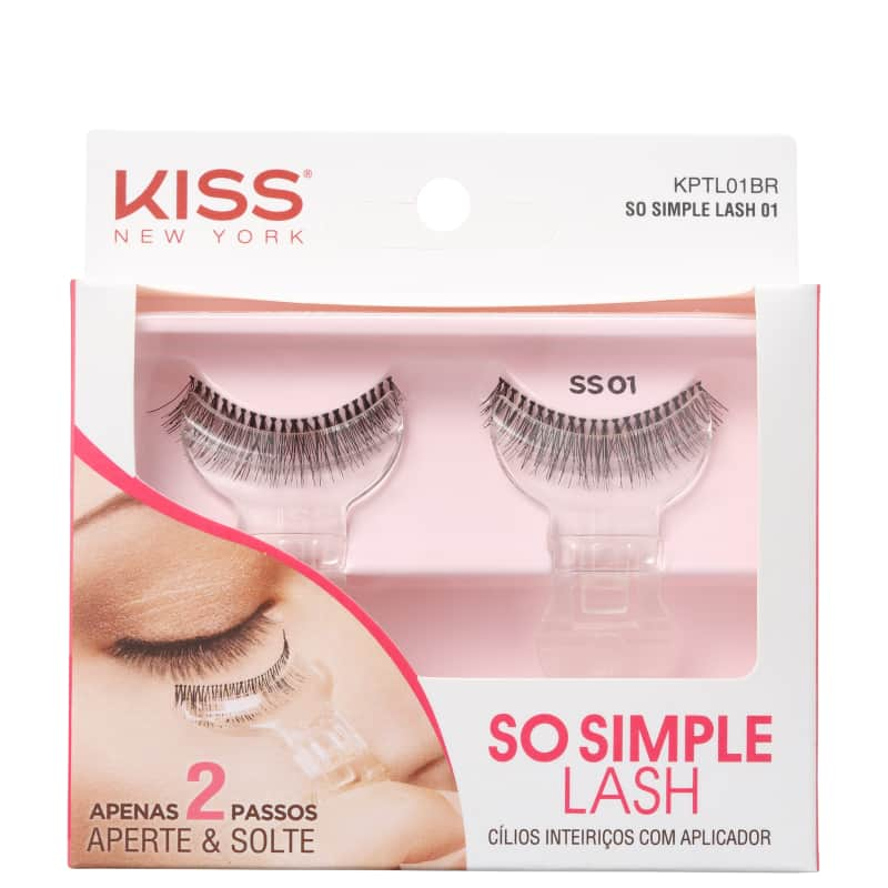 Kiss New York So Simple Lash 01 - Clios Postios