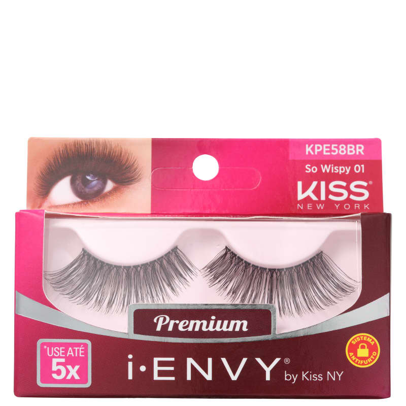 Kiss New York i-Envy So Wispy 01 - Cílios Postiços