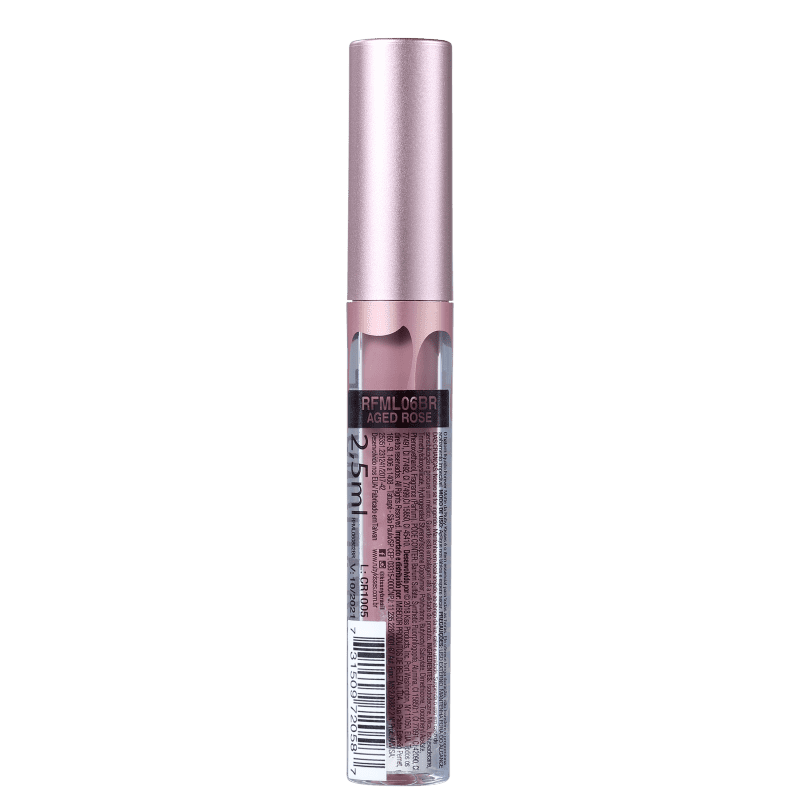 Kiss New York Ruby Kisses Forever Matte Aged Rose - Batom Líquido 3ml