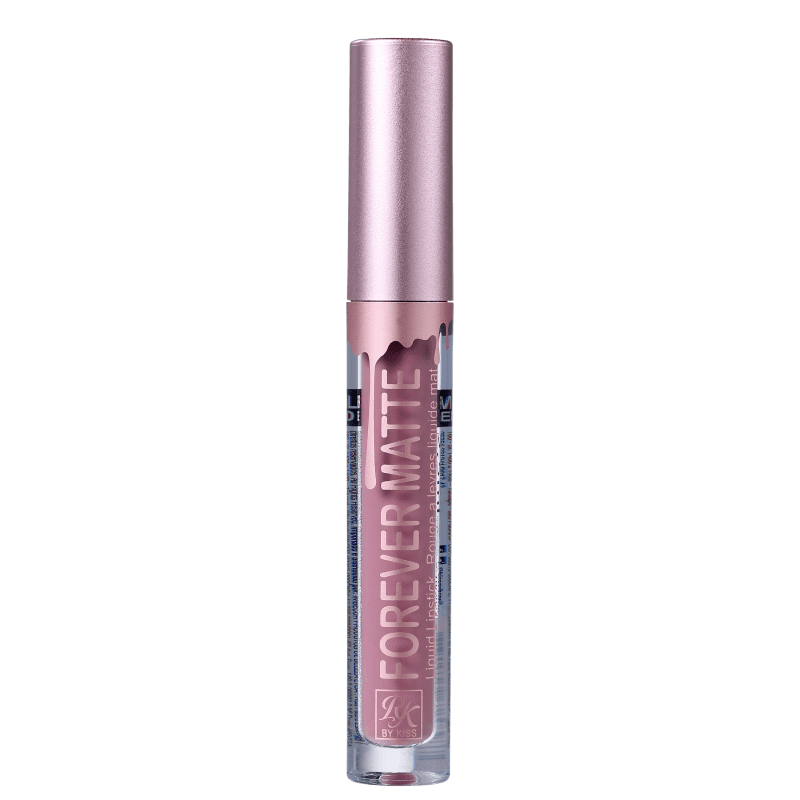Kiss New York Ruby Kisses Forever Matte Aged Rose - Batom Líquido 3ml