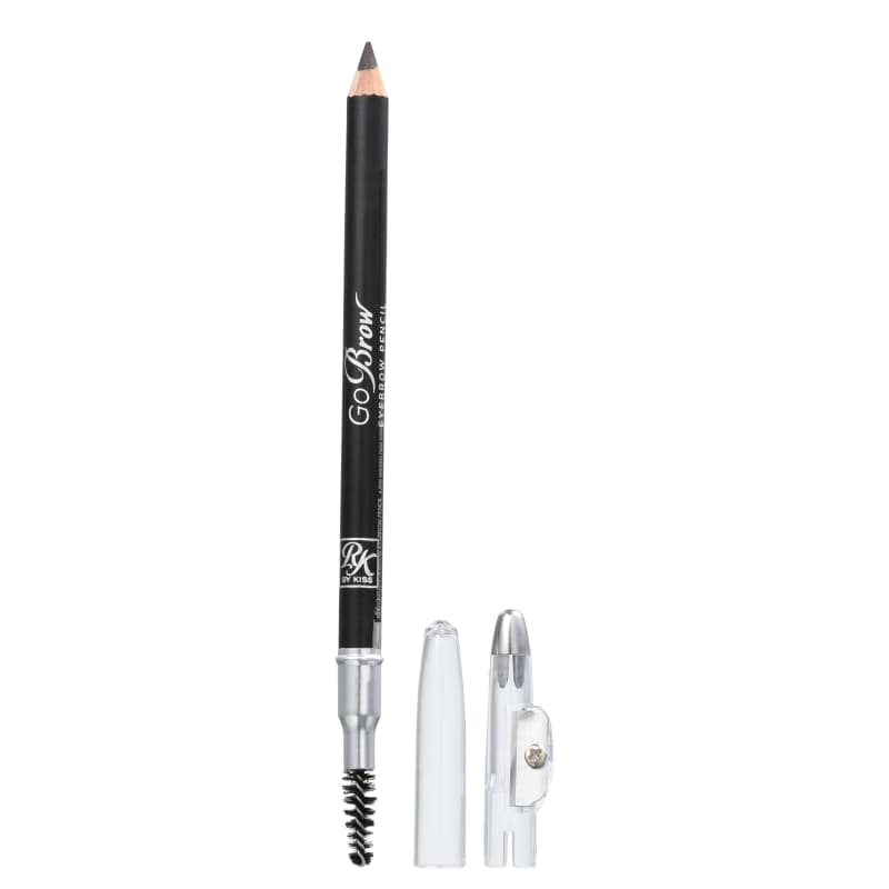 Kiss New York Ruby Kisses GoBrow Black Brown - Lápis para Sobrancelha 1,25g