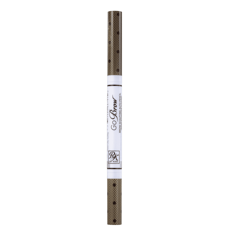 Kiss New York Ruby Kisses GoBrow Eyebrow Sculpting Auto Light Medium Brown - Lápis para Sobrancelha 0,28g