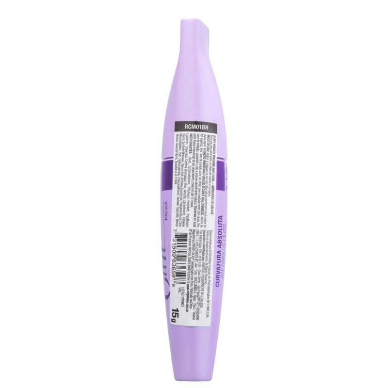 Kiss New York Ruby Kisses Volume & Curl - Máscara para Cílios 12g