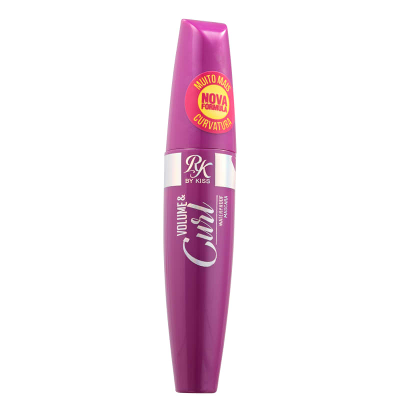 Kiss New York Ruby Kisses Volume & Curl Waterproof - Máscara para Cílios 12g