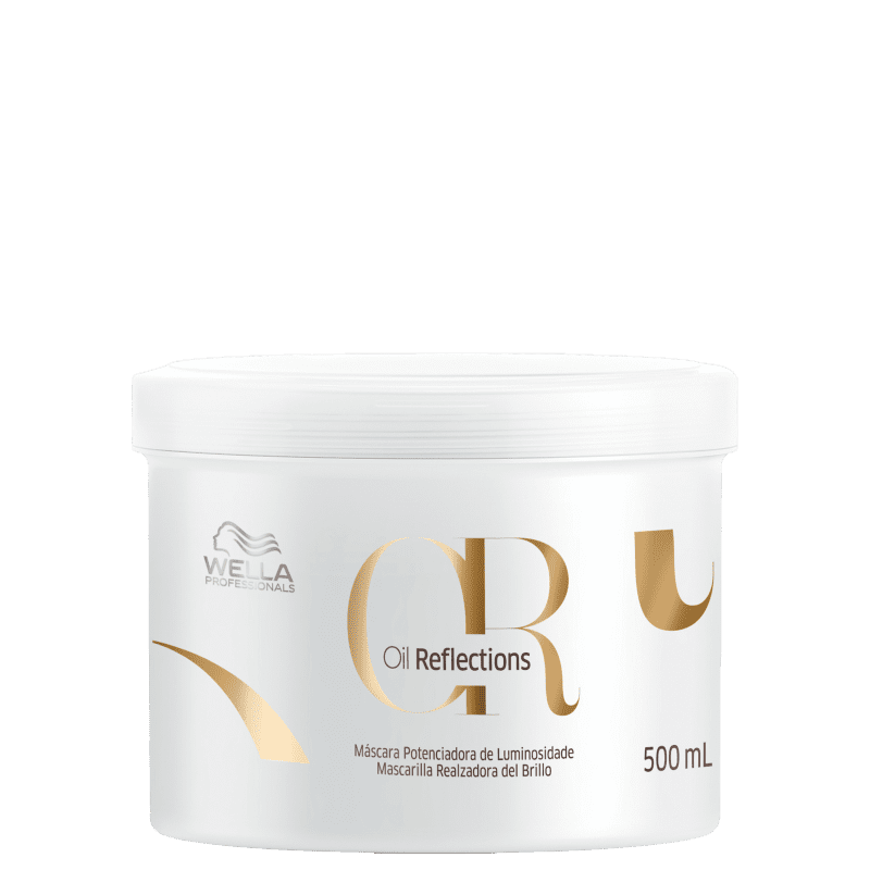 Máscara Wella Oil Reflections 500ml Beleza na Web