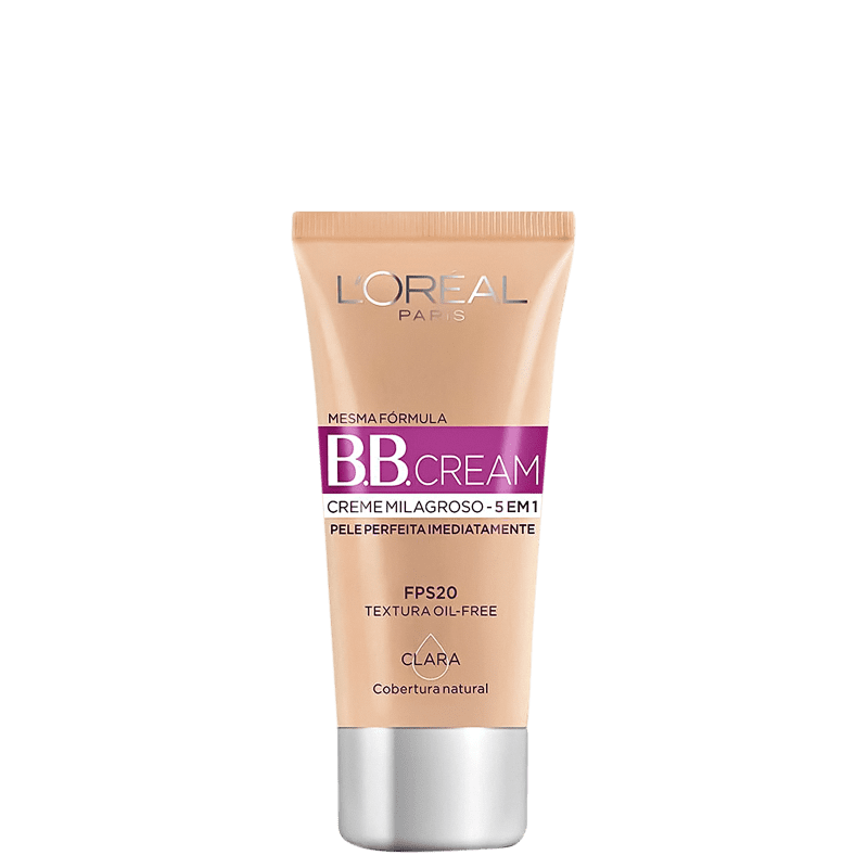 L'Oréal Paris Dermo Expertise Base 5 em 1 FPS 20 Clara - BB Cream 30ml