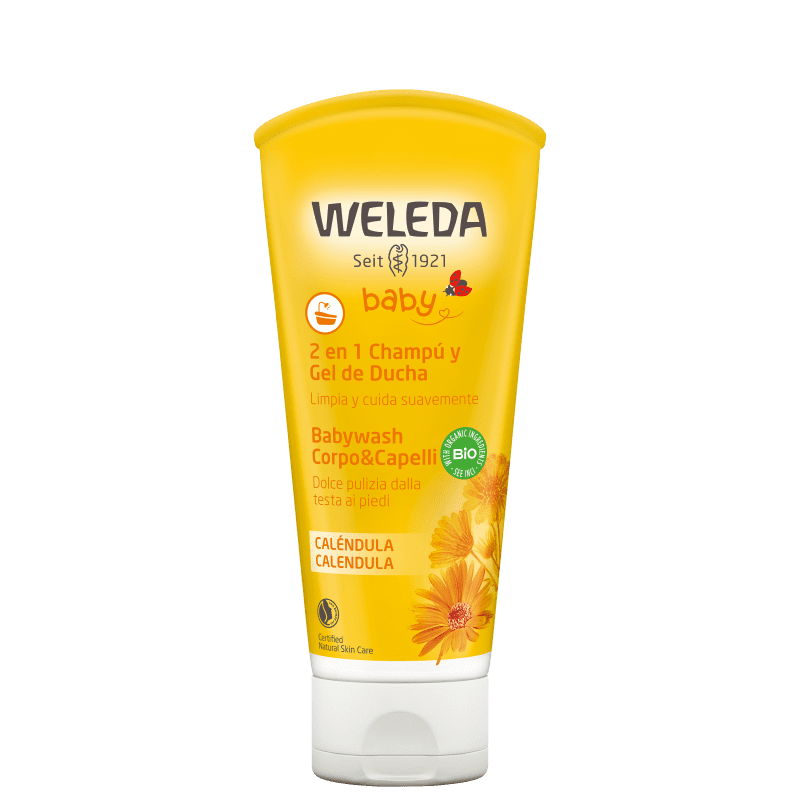 Shampoo e Weleda Calêndula Baby Beautybox