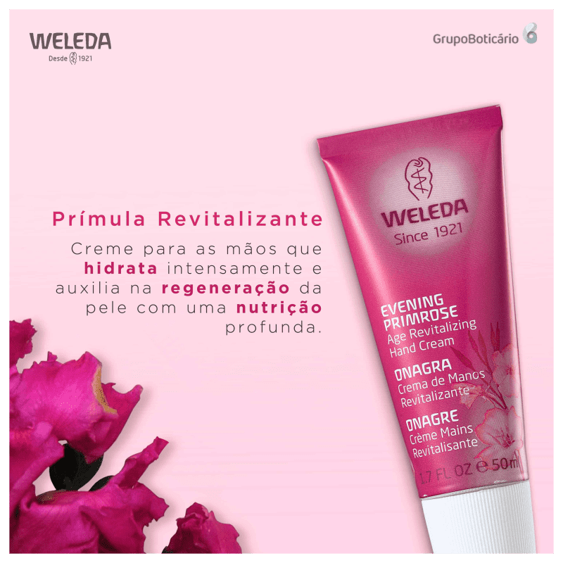 Weleda Prímula Revitalizante - Creme para as Mãos 50ml