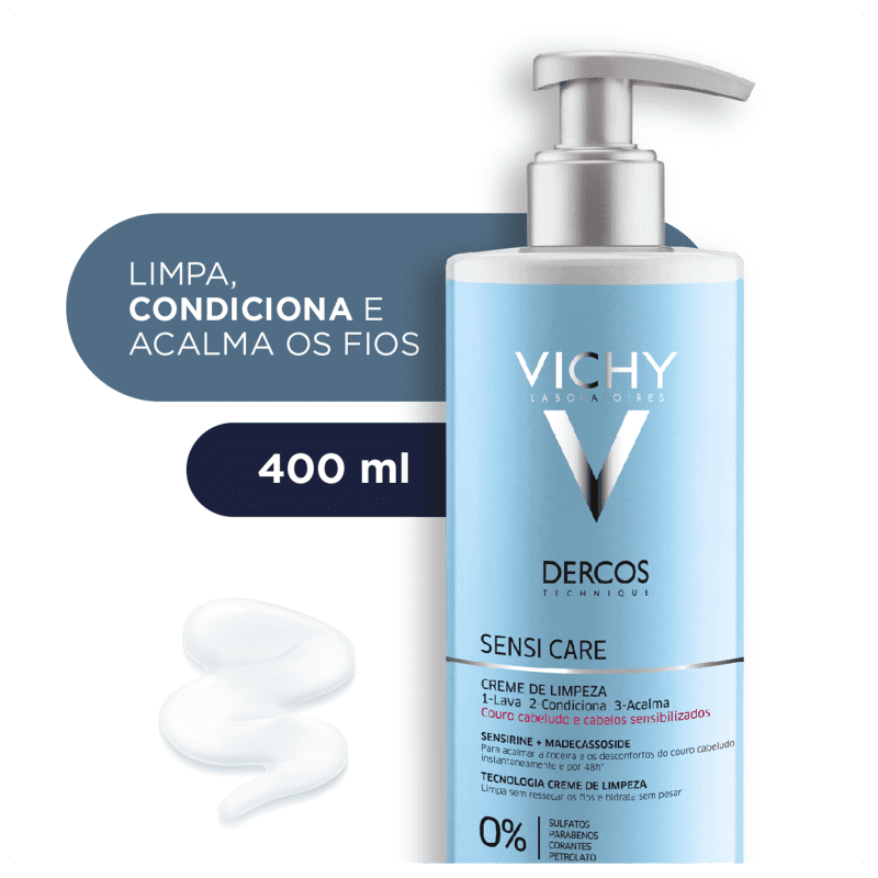 Vichy Dercos Sensi Care - Tratamento Capilar 400ml