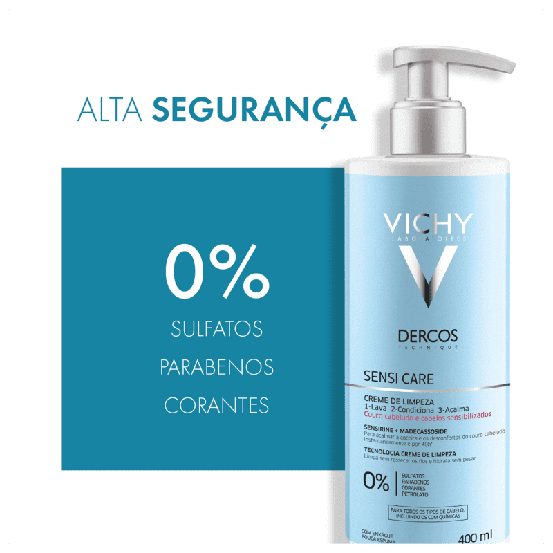 Vichy Dercos Sensi Care - Tratamento Capilar 400ml