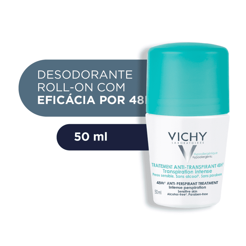 Vichy Traitement Anti-Transpirant 48h - Desodorante Roll-on 50ml