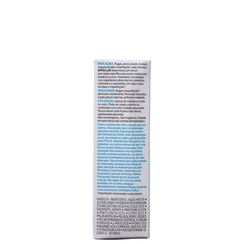 La Roche-Posay Effaclar - Sérum Anti-Idade 30ml
