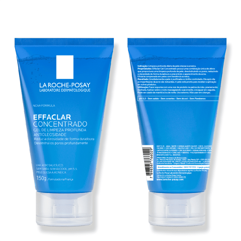 Gel de Limpeza La Roche Effaclar Concentrado | Beleza na Web