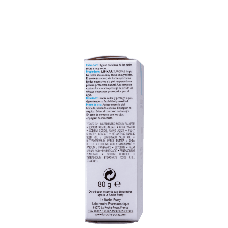 La Roche-Posay Lipikar Surgras - Sabonete em Barra 80g