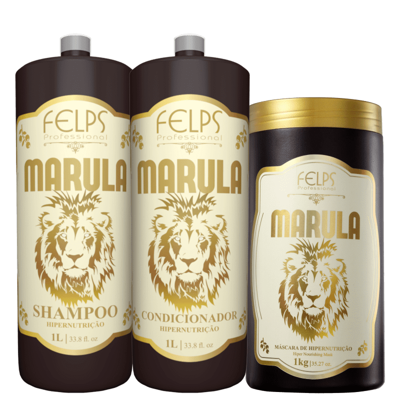 Kit Felps Professional Marula Tratamento Salão (3 Produtos) Menor preço em Kit Felps Professional Marula Tratamento Salão (3 Produtos)