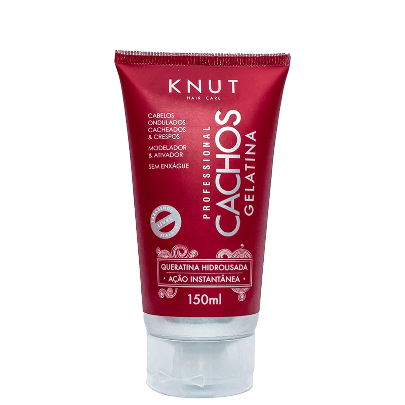 KNUT Cachos - Gelatina Ativadora de Cachos 150ml Menor preço em KNUT Cachos - Gelatina Ativadora de Cachos 150ml