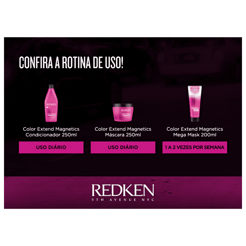 Redken Color Extend Magnetics Mega - Máscara Capilar 200ml
