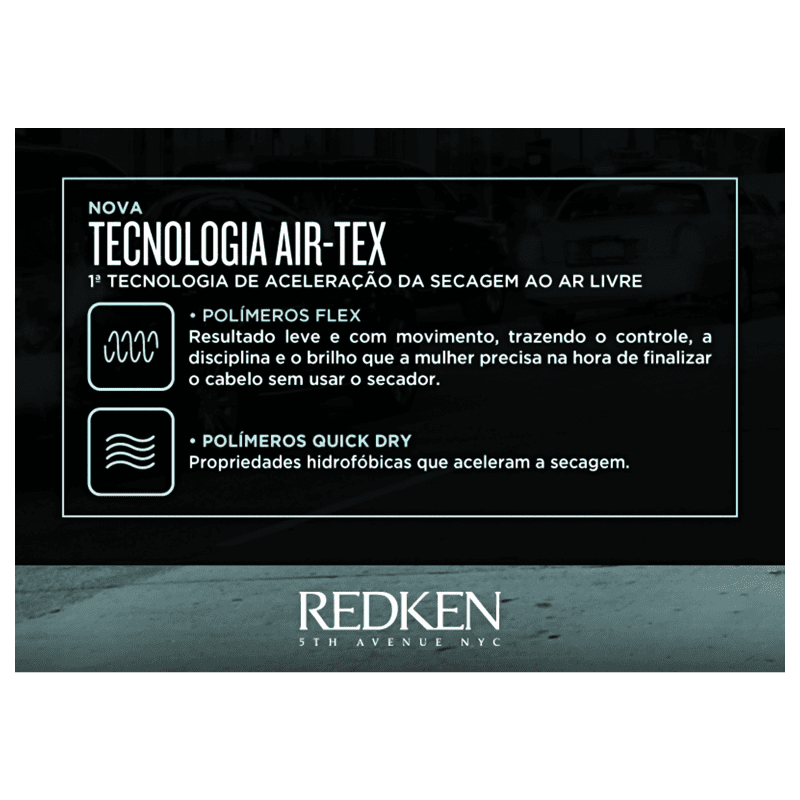 Redken No Blow Dry Airy - Creme Acelerador de Secagem 150ml
