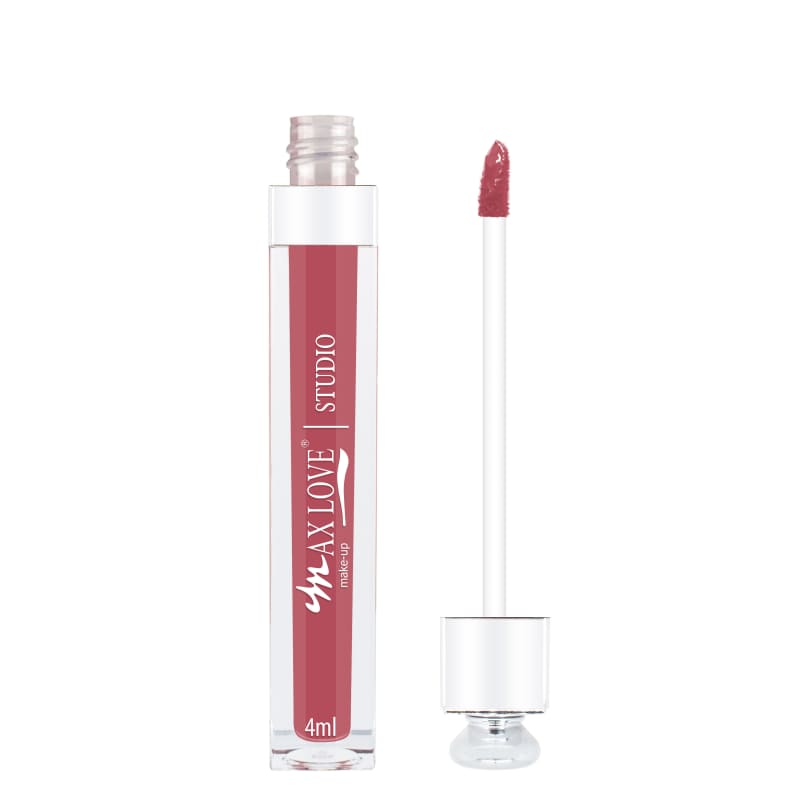 Max Love Lip Gloss Efeito 3D 907 Rosado - Gloss Labial 4ml