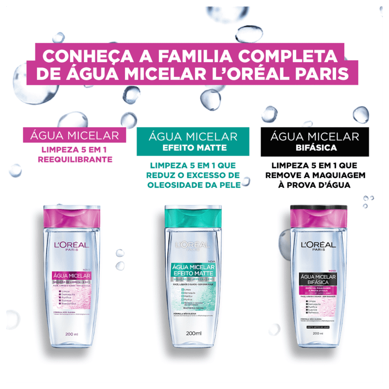 L'Oréal Paris Dermo Expertise Bifásica - Água Micelar 100ml